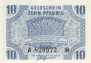r.212 A 10 Pfennig 1947